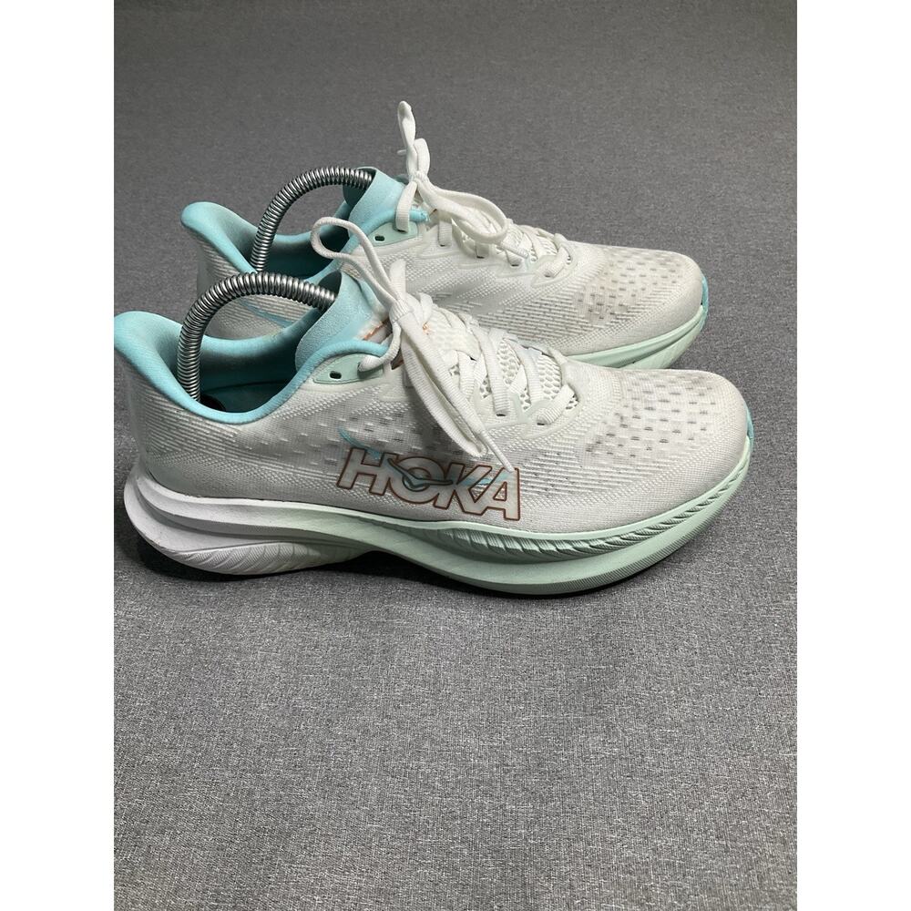 Size 9.5 - Hoka One One HOKA Mach 6 Frost Aqua